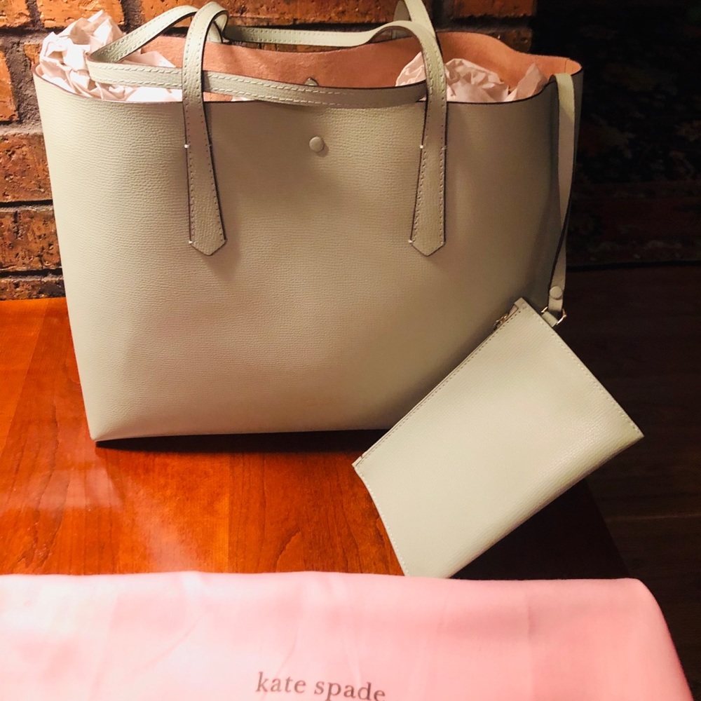 Kate Spade mint green handbag. New with dust bag.